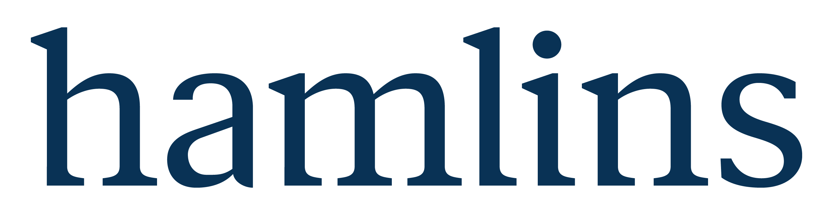Hamlins Navy Logo