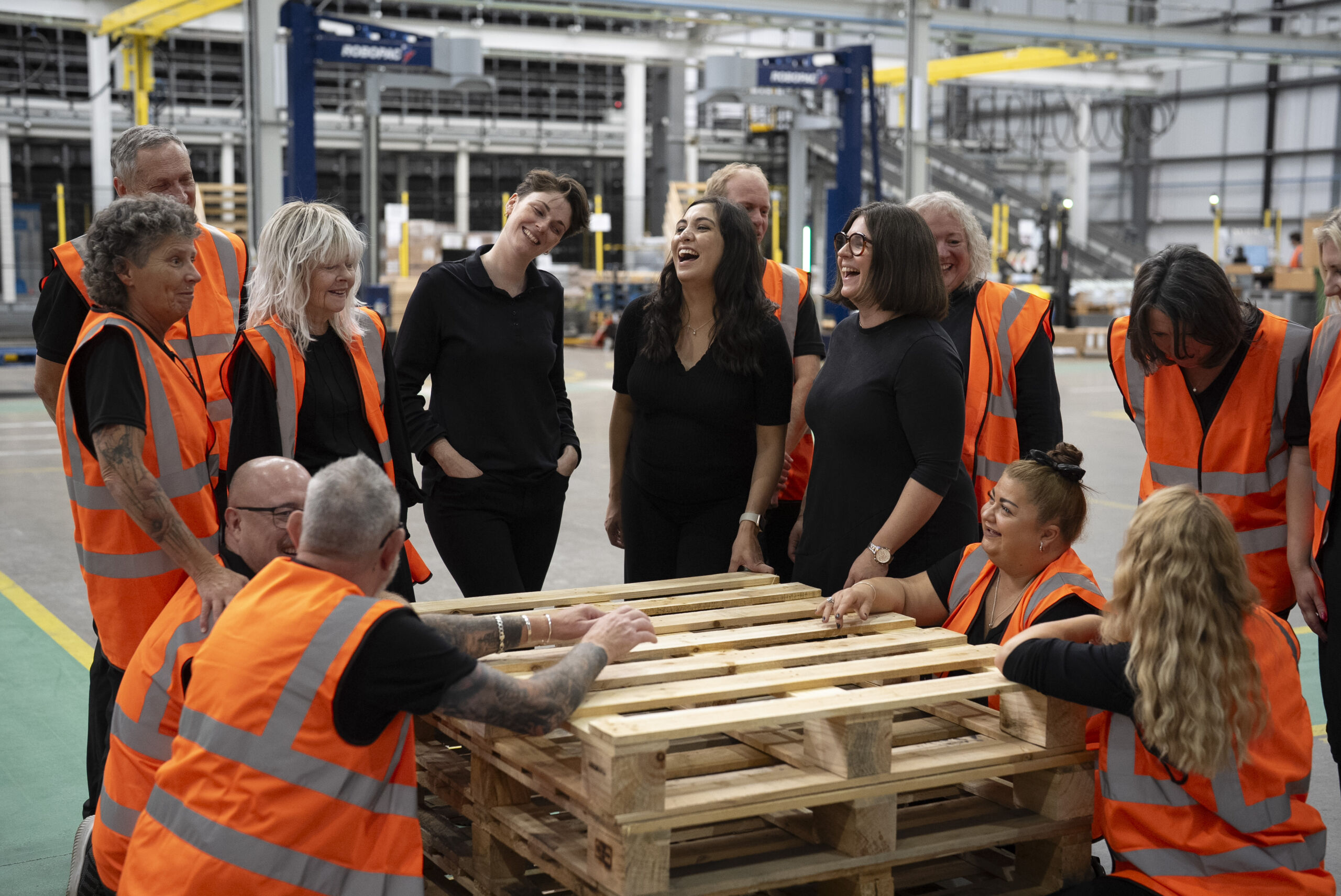 PPL PRS Warehouse Choir practicing