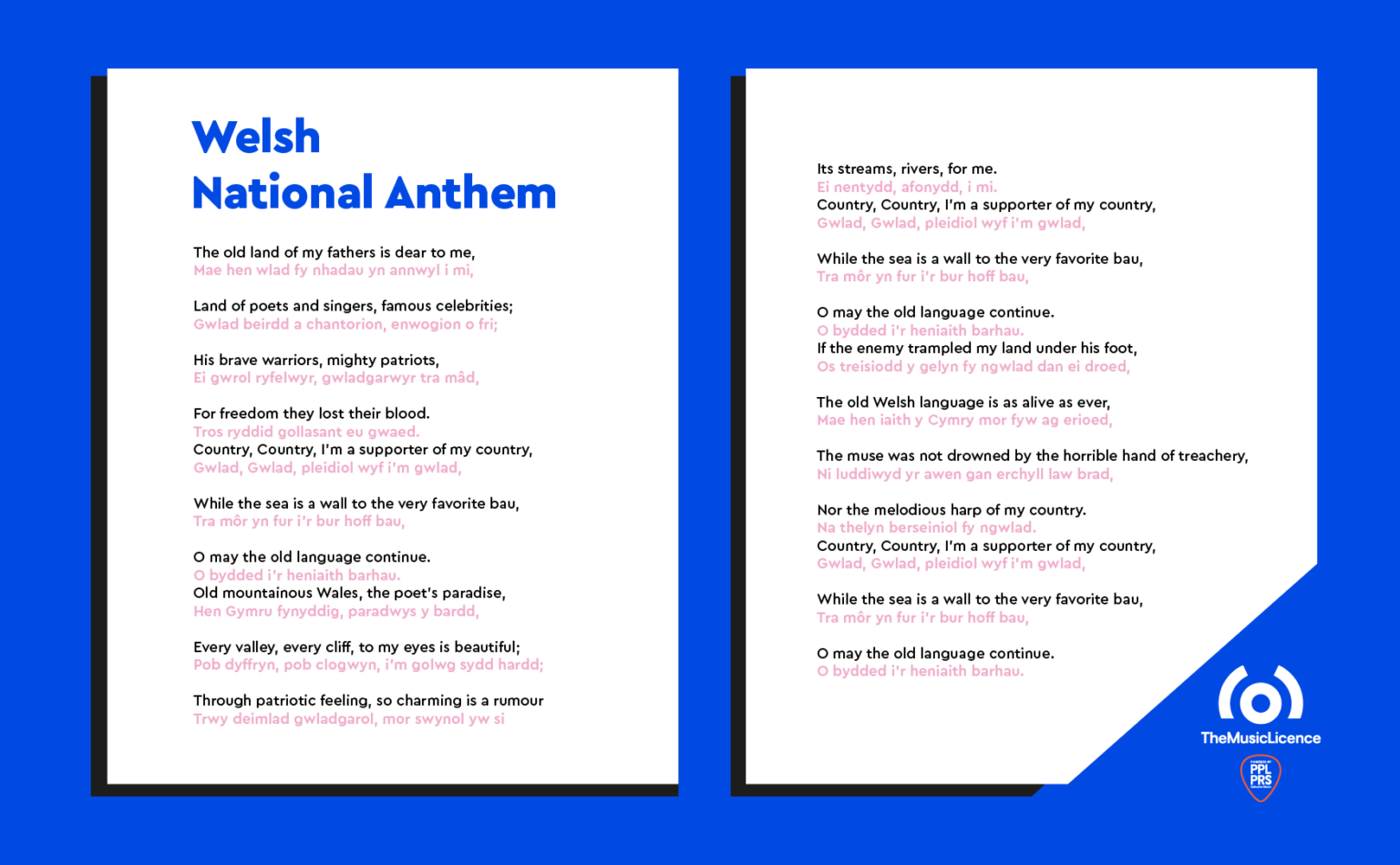 British National Anthem Lyrics - PPL PRS